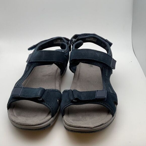 CUSHIONAIRE Women's comfort footbed outdoor sandal with adjustable straps and SI - Picture 1 of 8